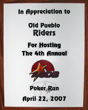 Thank you from the ASDB